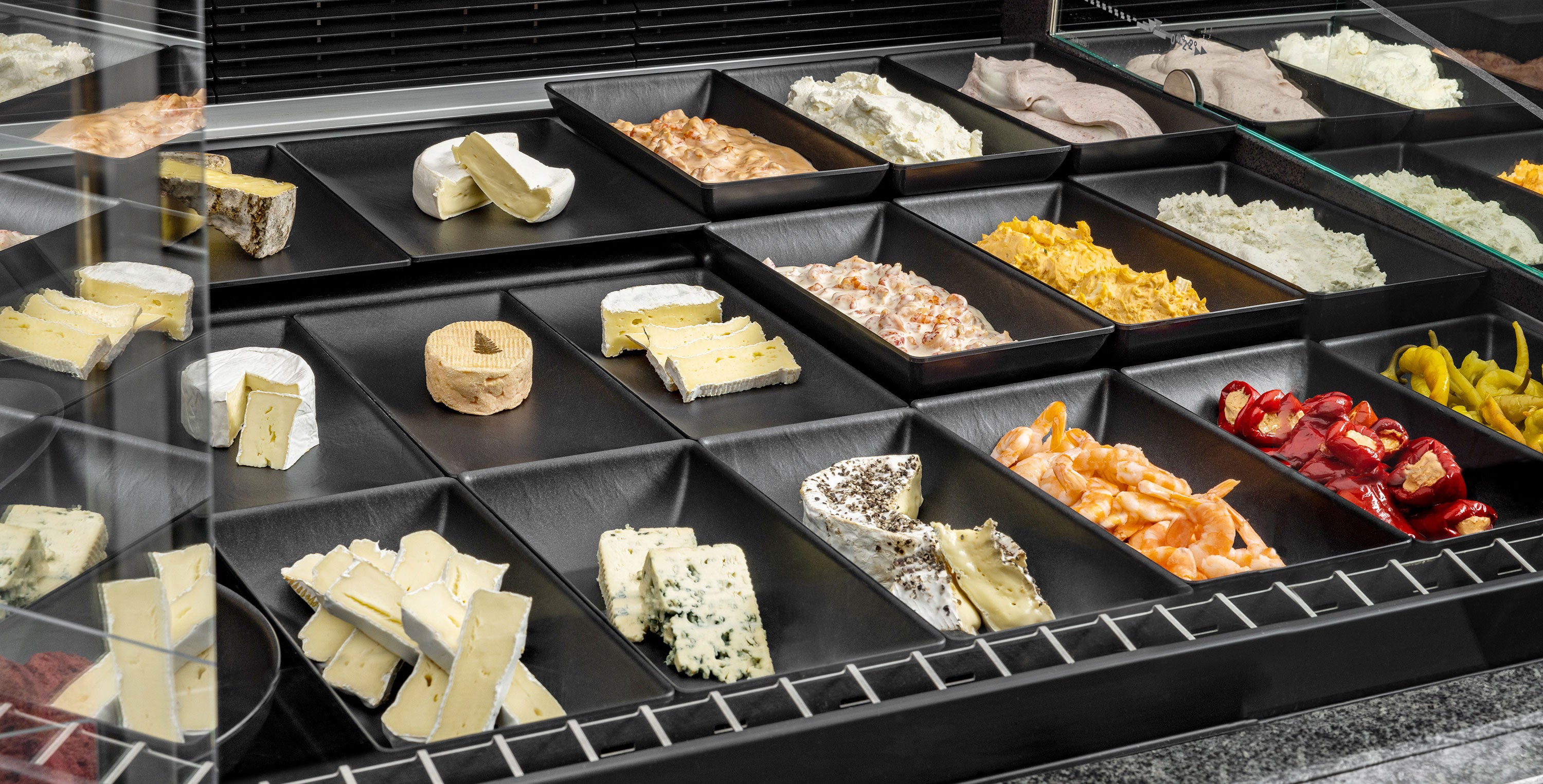 Auslageschalen und Auslageplatten