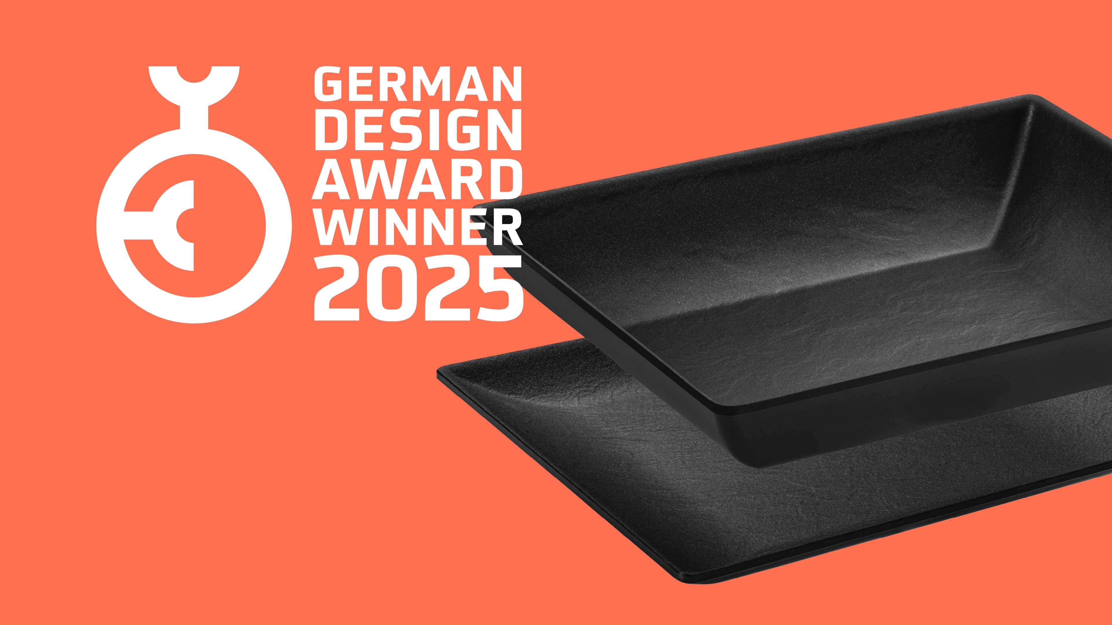 Thekenschale GRACE mit Logo German Design Award