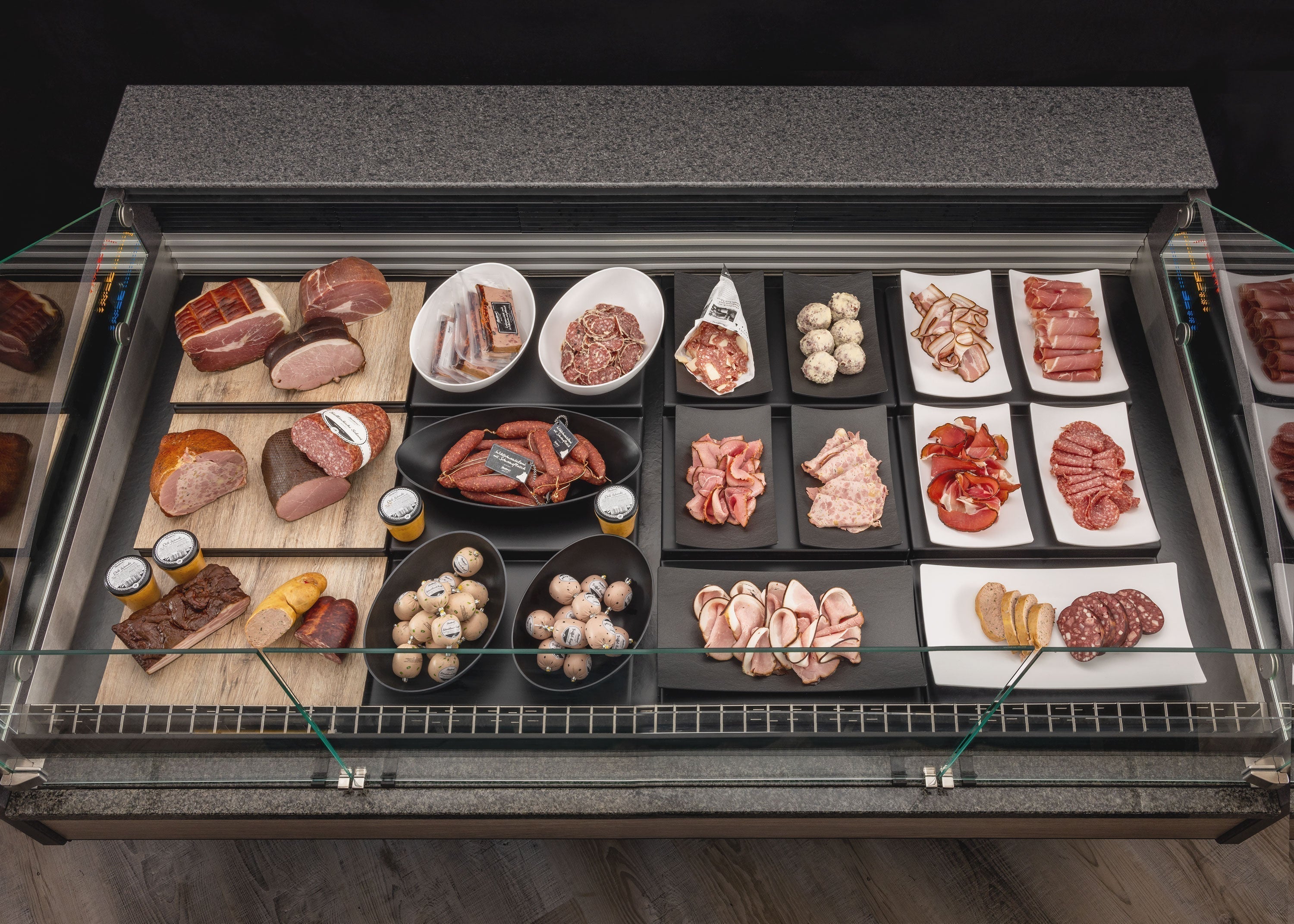 Wursttheke im Überblick