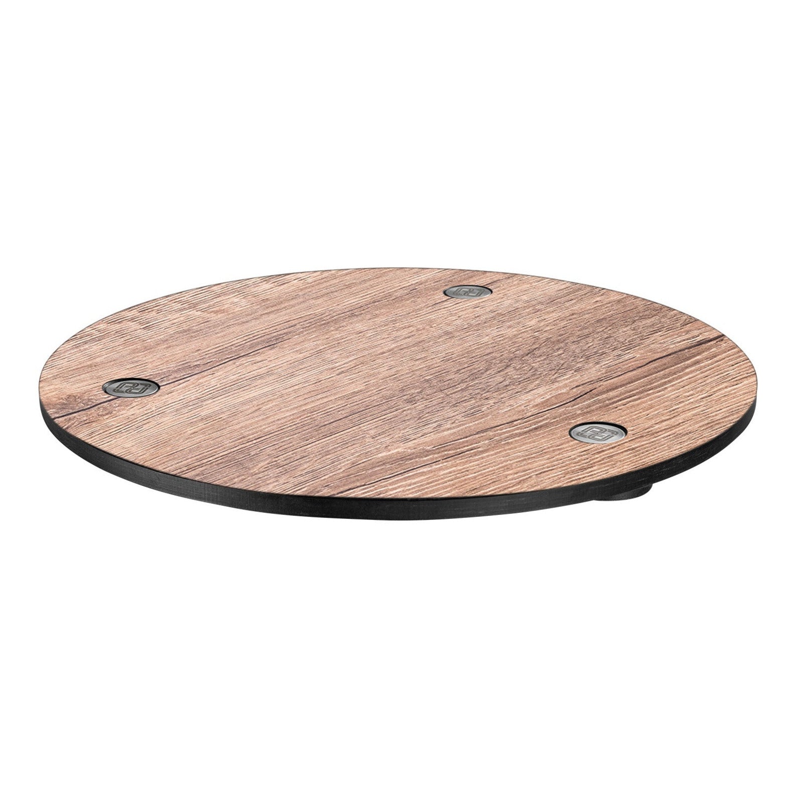 Buffet plate with screwed foot studs