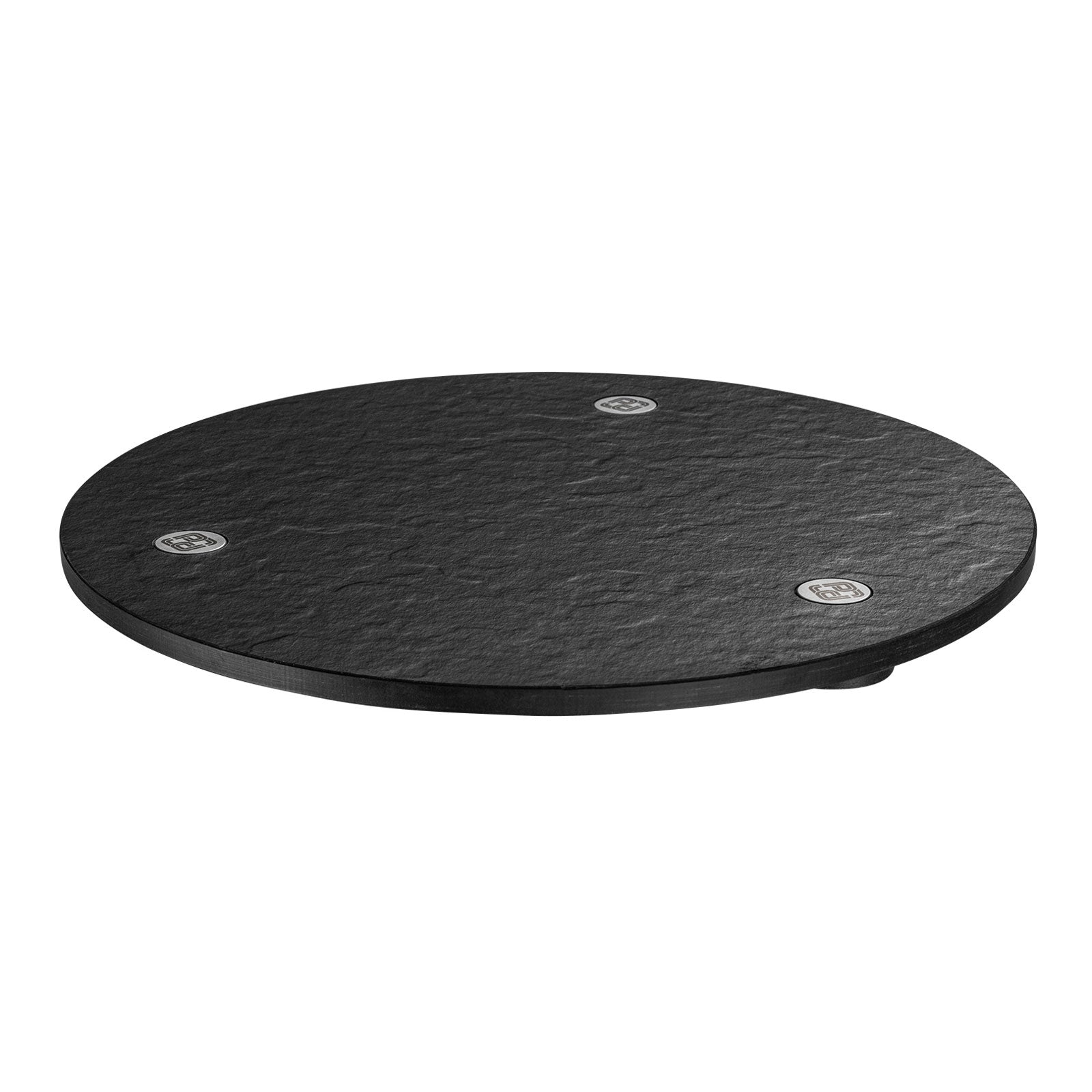 Buffet plate with screwed foot studs