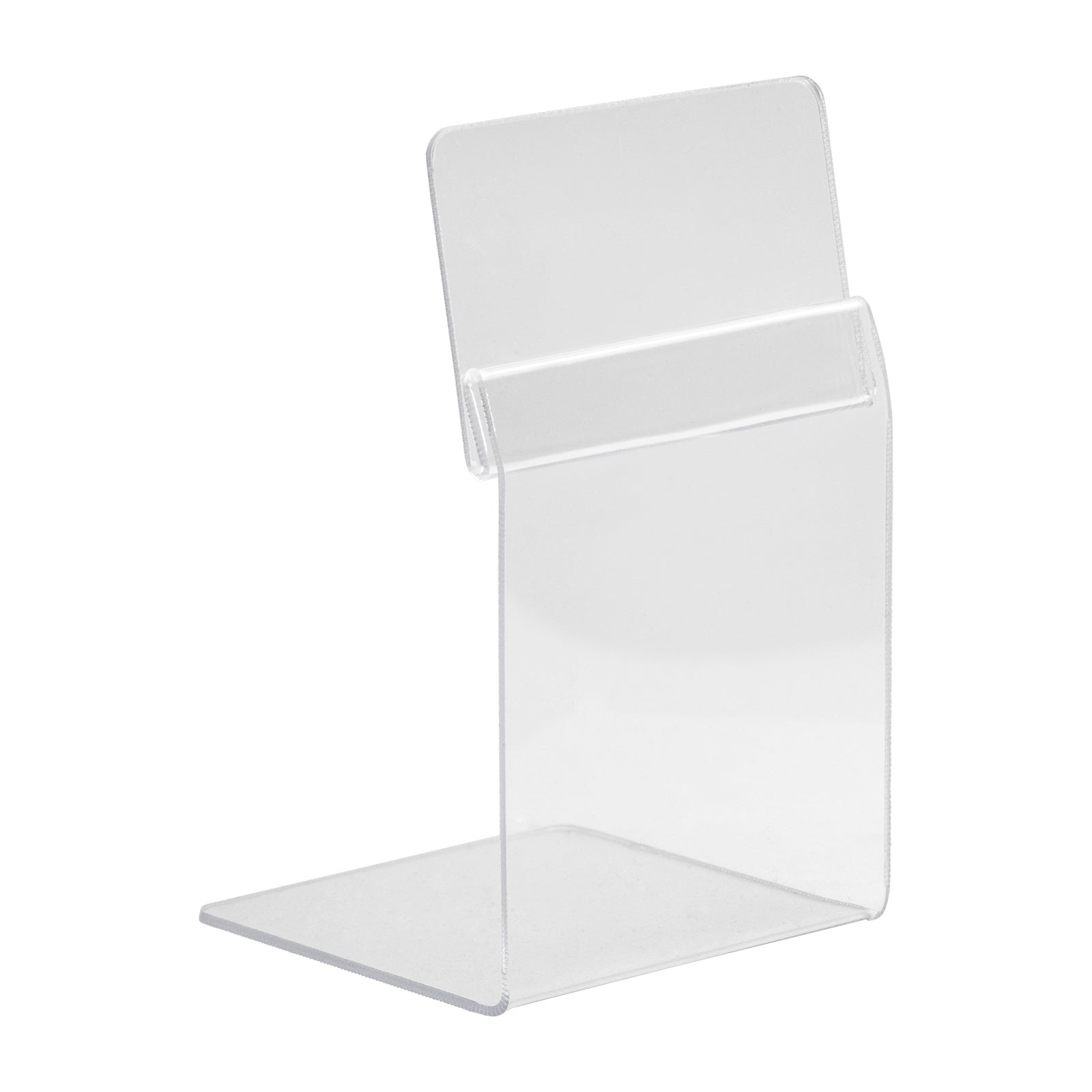 Price labeling check card stand-up display insert width 55